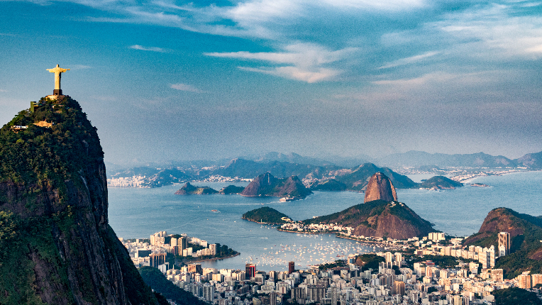 Rio De Janeiro Aerial.
